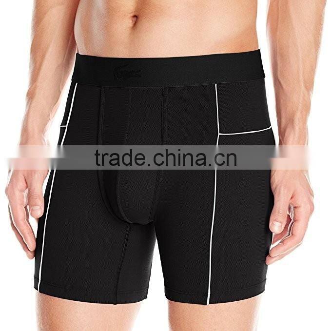 2017 Wholesale Fashion Custom design men sexy seamless underwear boxer briefs elastic boxer shorts