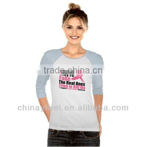 Fat Woman Promotionl lady T-shirt American Style