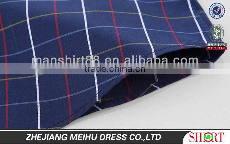 Fancy design men shirt classic plaid fabric men shirt turkey