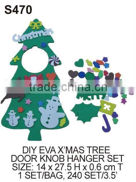 CRAFT FOR KID (S487) 5 PCS EVA GOLD GLITTER CROWN SET