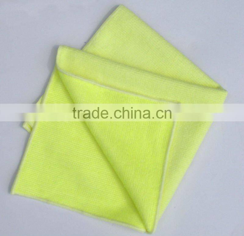 dual sided super pearl microfiber cleaning used for bath car wash sponge clothes