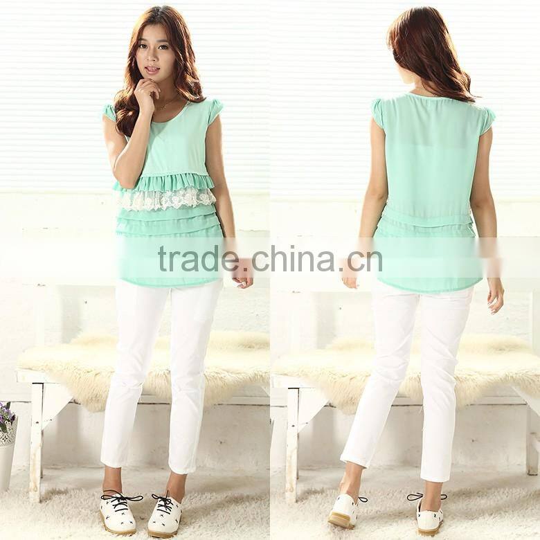 Best selling casual sleeveless fashion breastfeeding cloth100 pcs moq pregnancy clothes