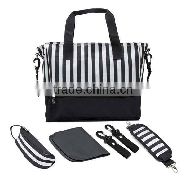 5pcs nappy pouch changing mat adult baby diaper bag
