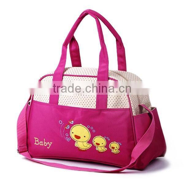 cartoon chicken pattern hanging stroller mother baby diaper yummy mummy bag