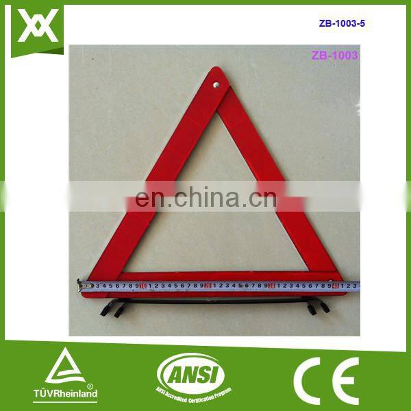 Factory made safety high visibility traffic security warn triangle