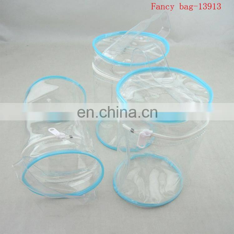Custom PVC Transparent School pencil bag CHEAP Wholesale