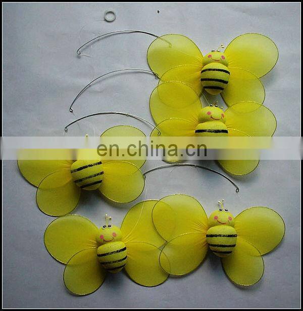 5" Nylon bee hanging decoration for baby room