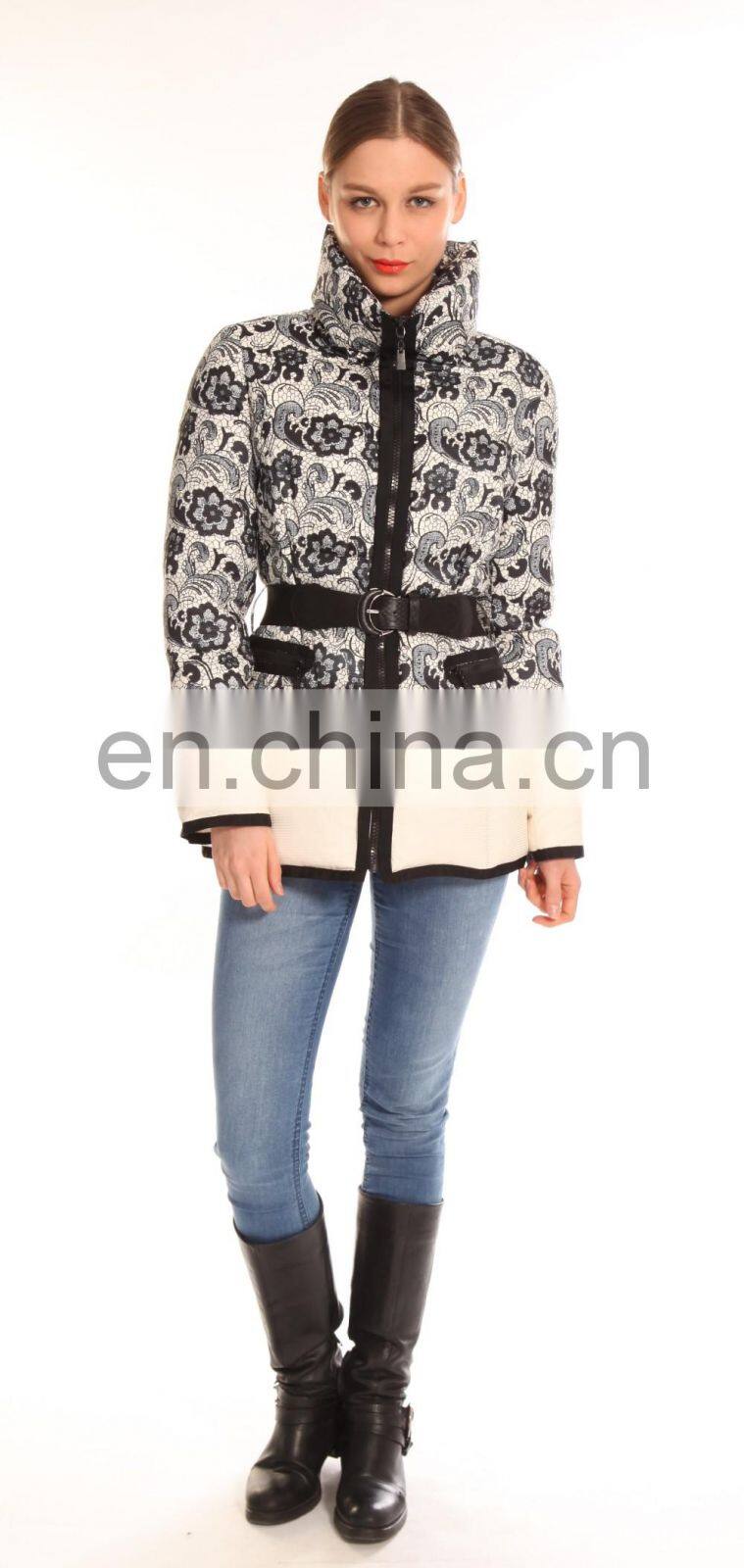 Customized Design High Quality Duck Feather Women Jacket