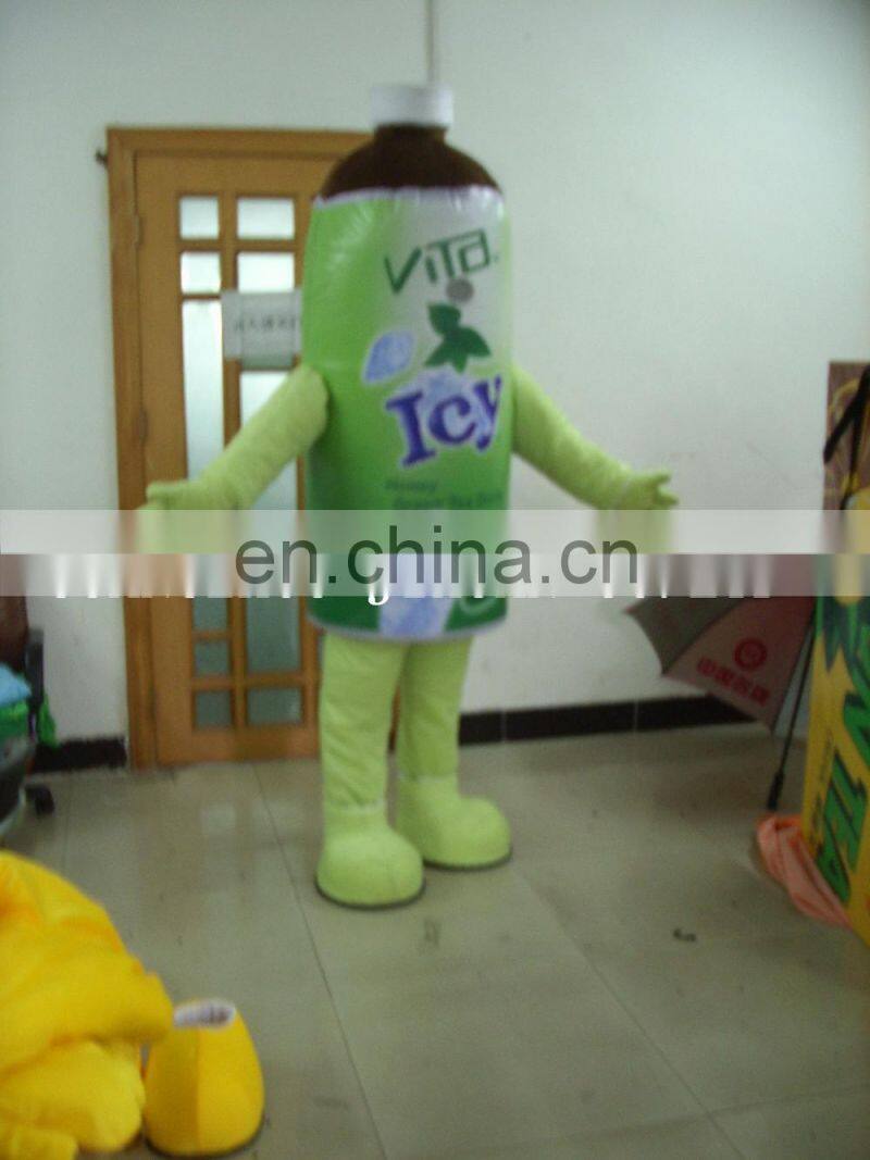 advertising drinking bottle costume bottle mascot costume