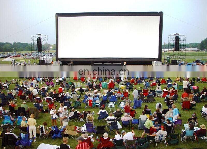 Outdoor inflatable giant screen home use big air cinema for families time
