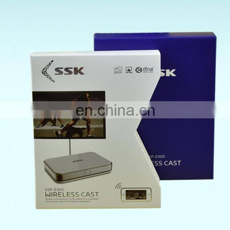 Custom Luxury small folding paper packing box for packing power packing box