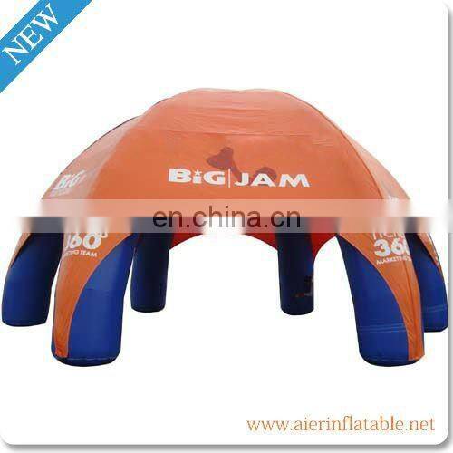 EN14960 tortoise Inflatable Tents with 6 pillars/simple camping tent