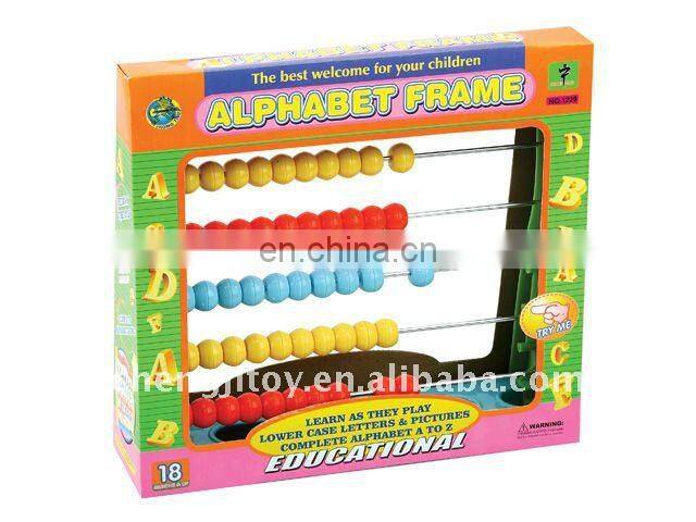 intelligent happy dog plastic abacus