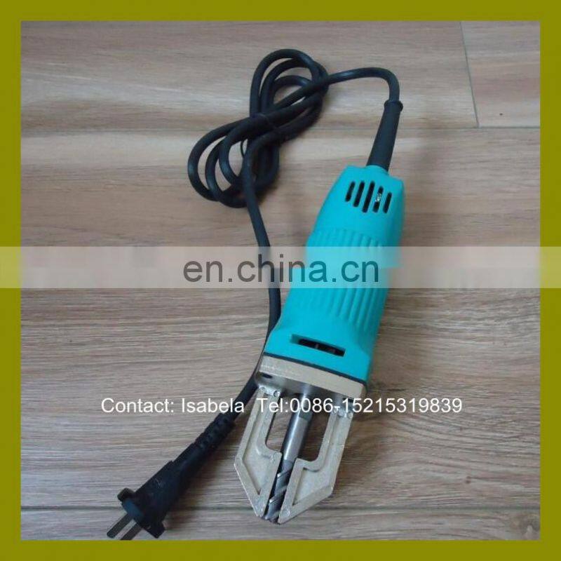 Electric portable Plastic window corner cleaning tool for frame profile external welding tumor cleaning