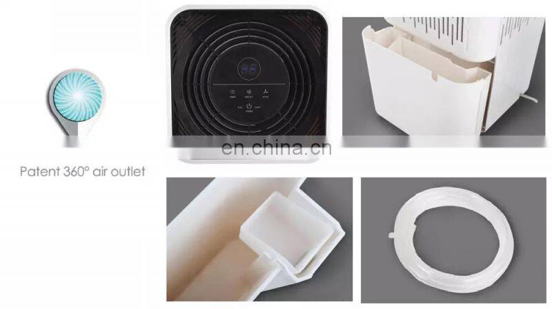 low noise and powerful small compact electric home dehumidifier