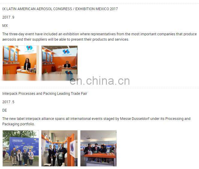 Diameter 45/52/57/65mm Empty Aerosol Tin Can for flying insect killer spray can