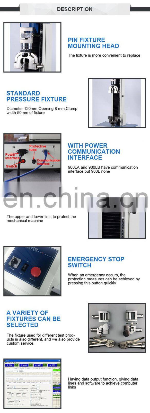 Liyi Tensile Testing Equipment, UTM Tensile Strength Test Machine, Universal Tensile Strength Testing Machine Price