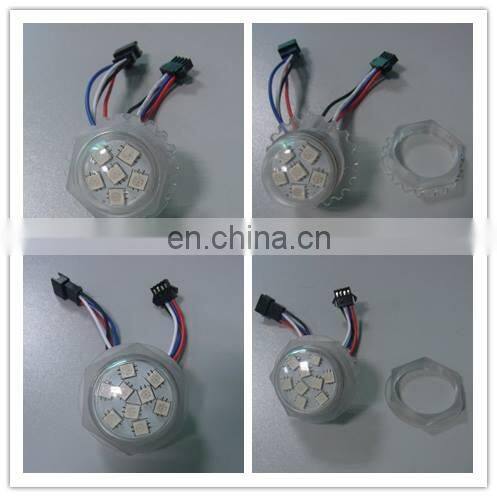 Factory direct IP68 9pcs 5050 rgb dmx pixel smd led
