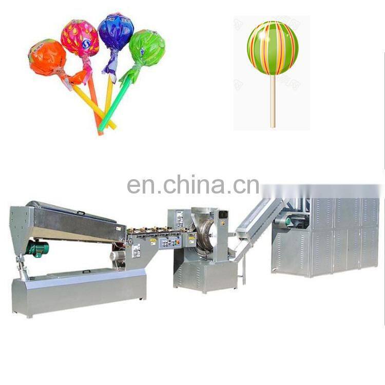 Multifunctiona candy flat lollipop making machine