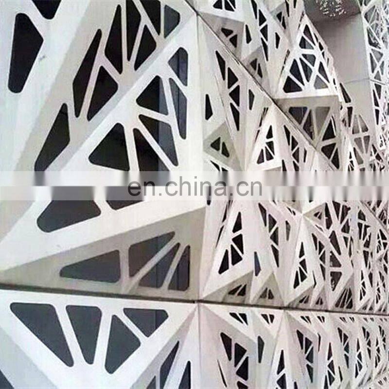Exterior aluminum facade / aluminum wall panel cladding