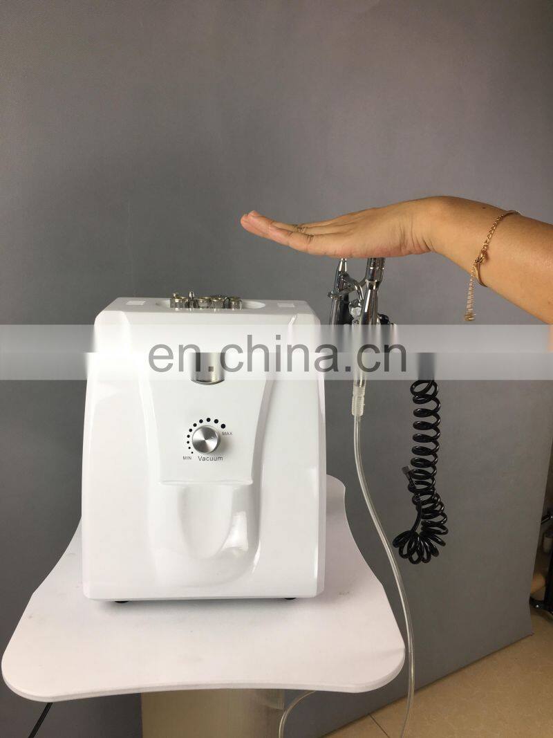 Multifunction oxygen spray gun machine with diamond Dermabrasion for beauty salon use
