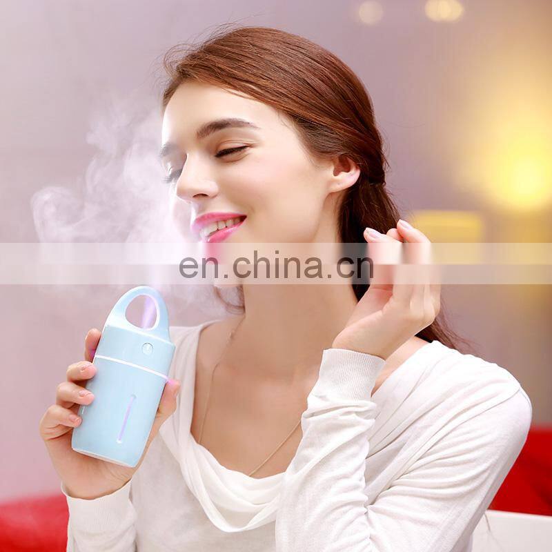 Household led home air projector light usb cool mist air humidifier for bedroom