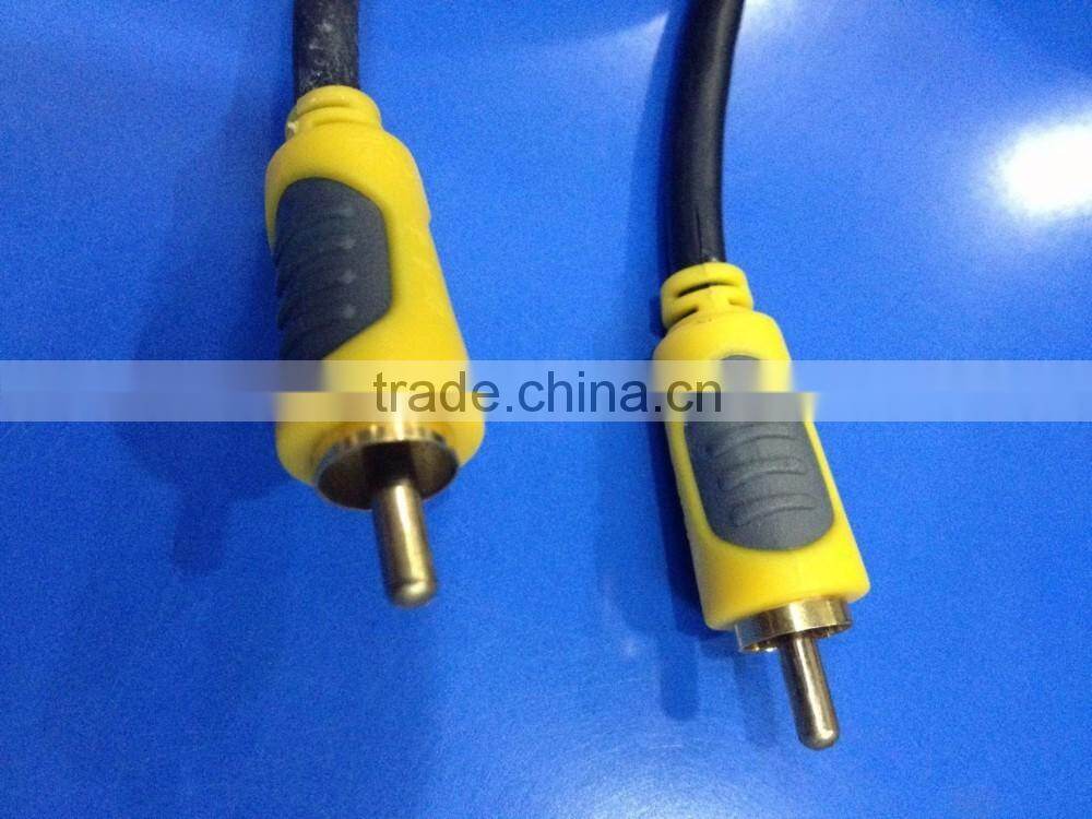 double colour High grade 1RCA-1RCA rca audio cable