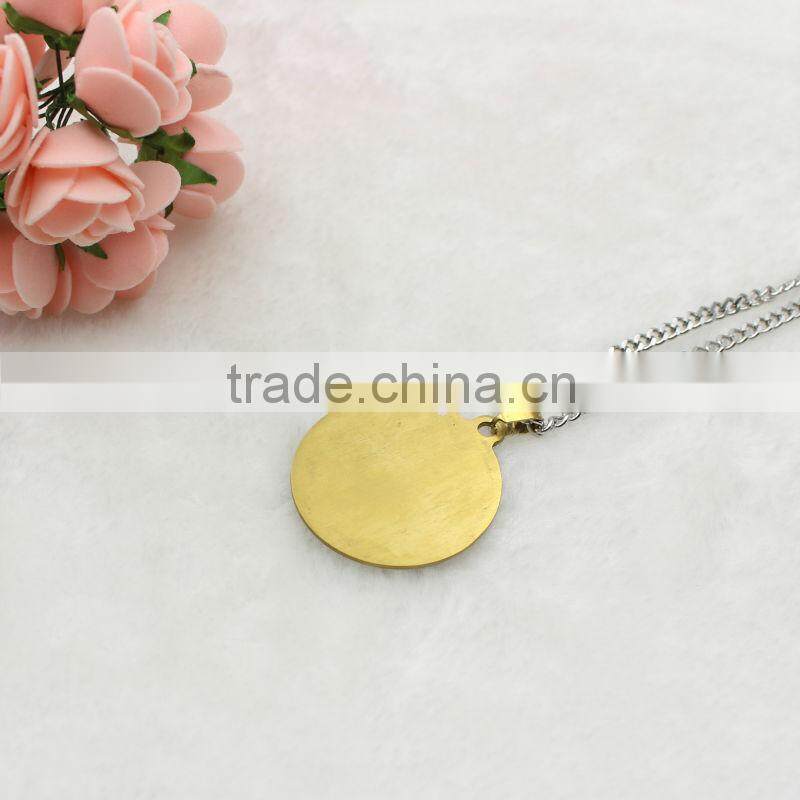 Stainless Steel Pendant Necklace