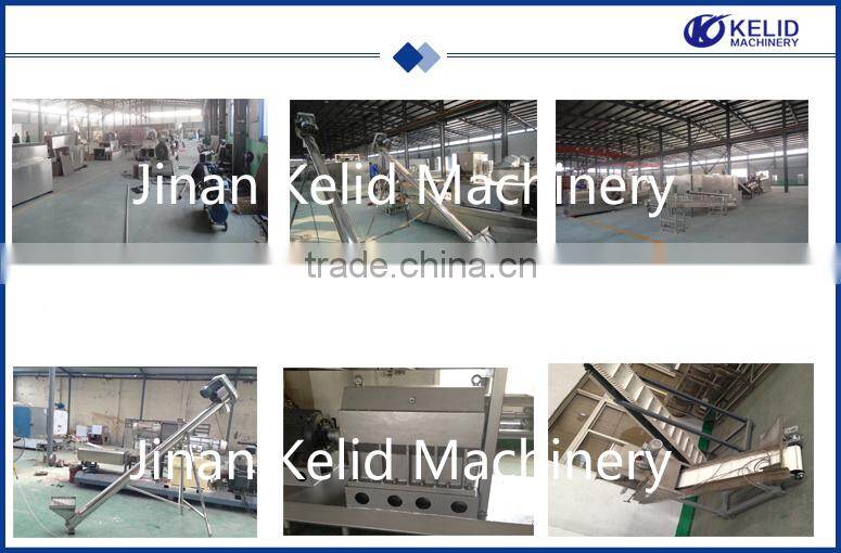 CE certificate best price single screw extruder fried pellet making machine