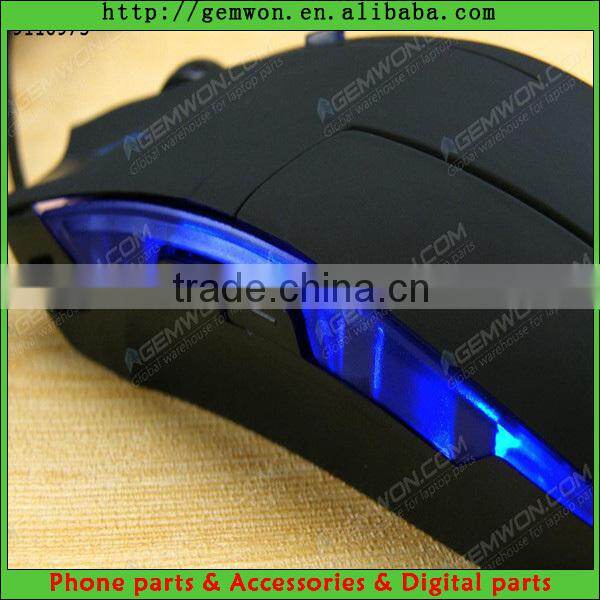 USB Optical Mouse X-62 for PC Laptop with blue light