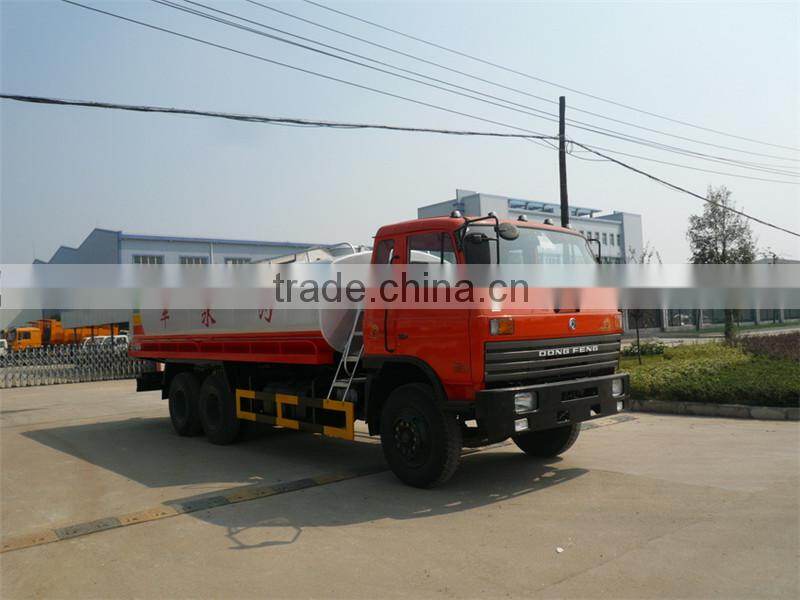 Dongfeng 6x4 water tender trucks for sale
