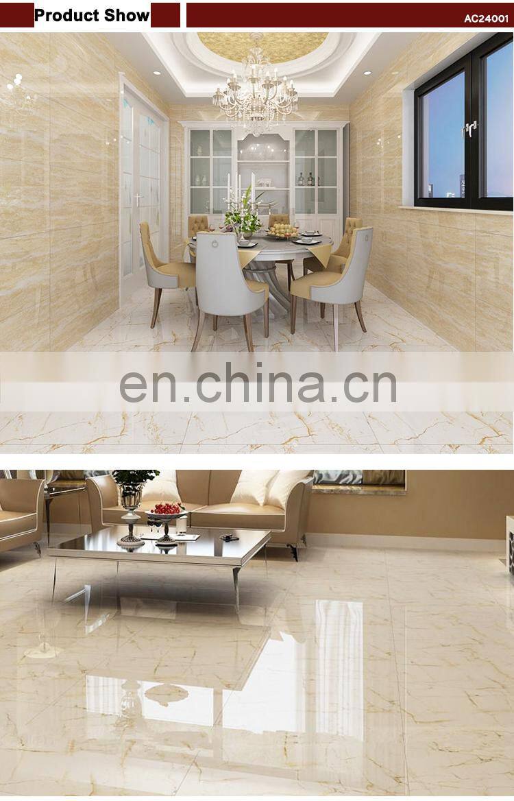 polished porcelain glossy cheap price hotsale 24" x 24" floor tile