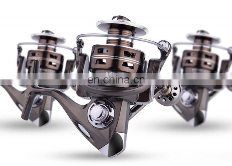 Quality 2000-7000 High Quality Technology 12+1 Bears Metal Body fishing reel sea Fishing Rod Reel reels pesca