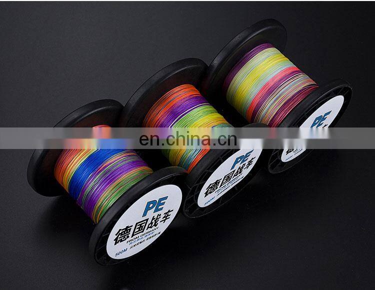 Classic 300M 500M tuna long line Braided 4 Strand PE Line Braid Multifilament pe fishing line
