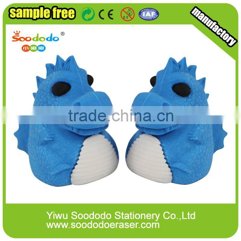 cool dragon shaped eraser for kids