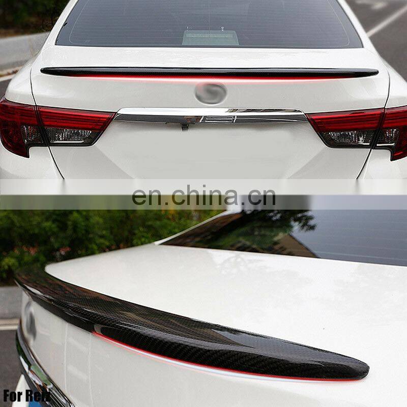Carbon Fiber Primer Painted Back Rear Spoiler Lip Wing Wiper Styling Spoiler For REIZ 2006-2015 Rear spoiler