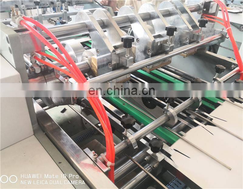 HBM800 Automatic disposable snack hotdog kraft Paper Box making machine, recycle fast food pizza packing box forming equipment