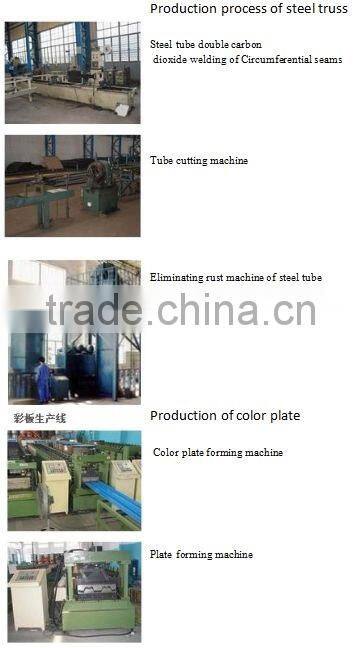 Prefabricated steel structure dome coal storage