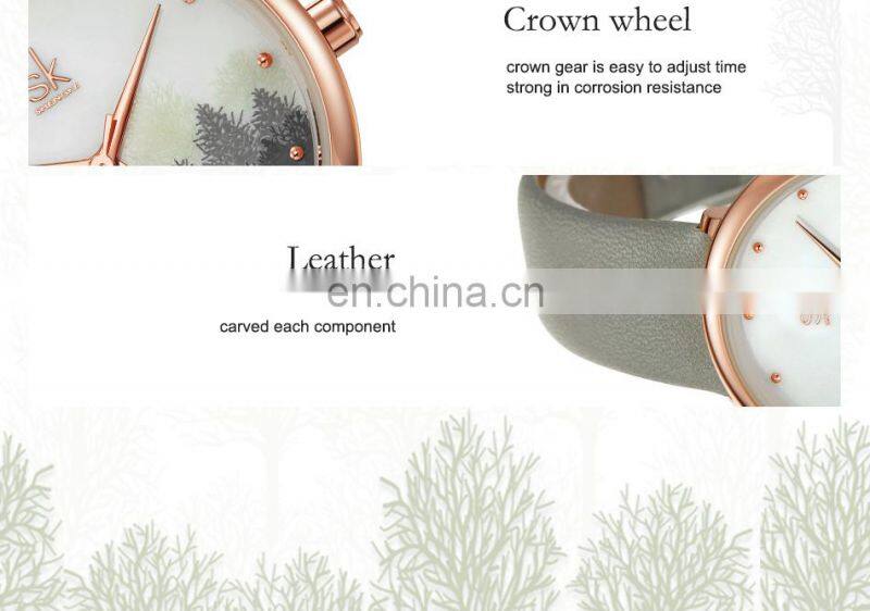 SHENGKE Lady Quartz Watch K9021 Wrist Fashion Women Digital Watches Women Custom Logo Watches For Girls Women