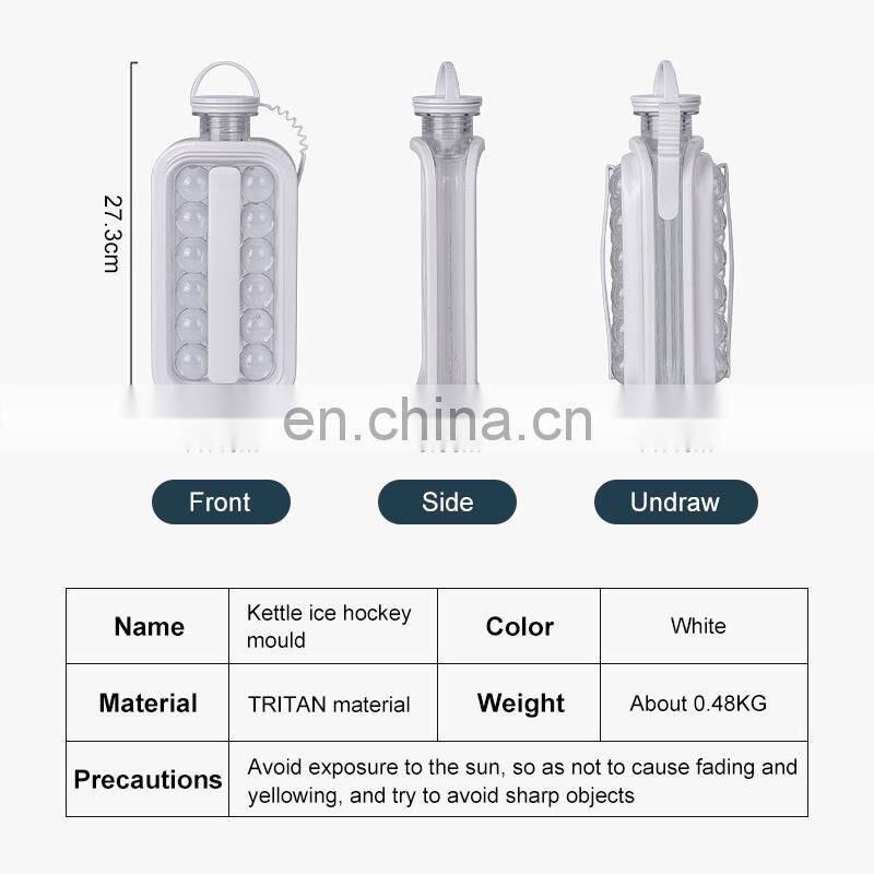 17 grids Ice Ball Kettle Ice Maker Mould with Lid Cube Mold Cubic Makers Container Trays