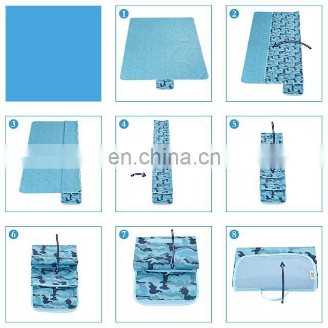 Outdoor Portable Foldable Folding Waterproof Beach Picnic Campling Mat For Outdoor Activities