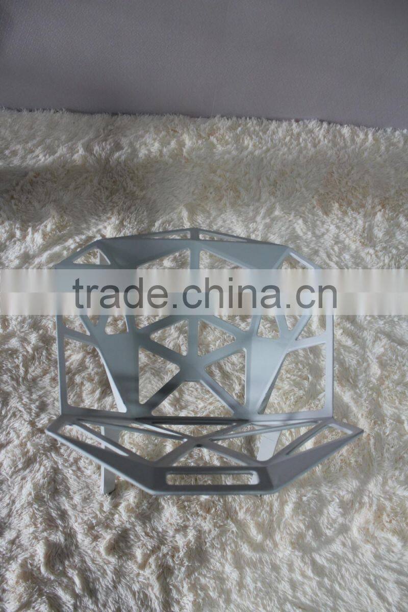 Replica Italian Design red color Aluminum stacking Konstantin Grcic Chair one for restaruantcafe and cafe or garden