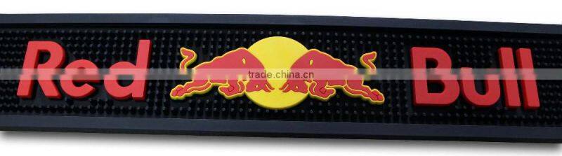 hot selling custom logo high quality durable PVC bar mat