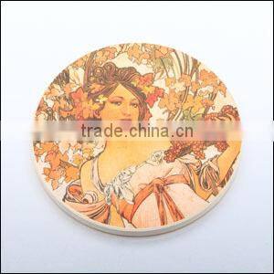 Professional manufacturer Promotional Round Ceramic Cup Coaster