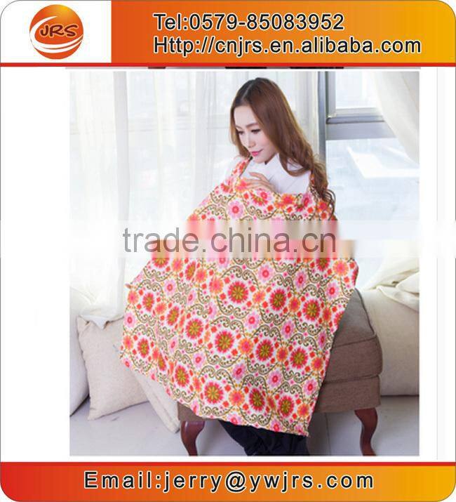 High quality baby breast feeding apron with multi-color