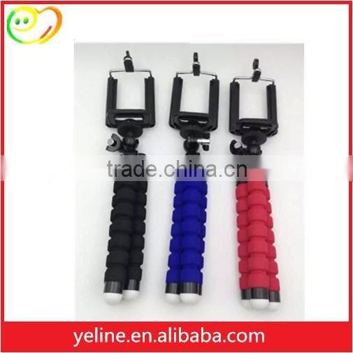 cartoon monopod handheld selfie stick/cute stick for christmas gift