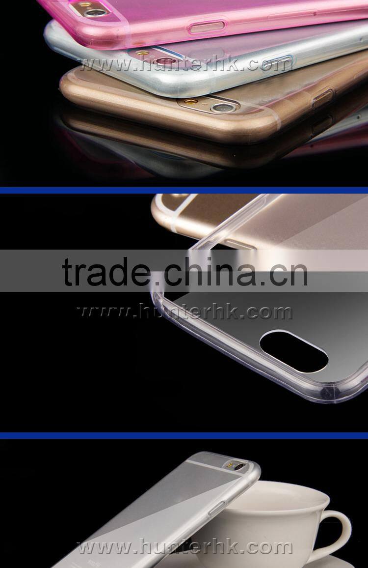 Crystal Full Clear TPU Case For iphone6G Plus