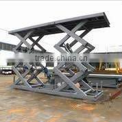 hydraulic stationary scissor lift table used for material handling equipment