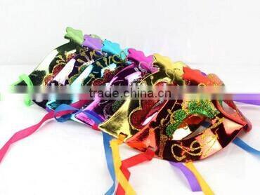 2015 Wholesale Hot Sale fashion Custom masquerade plastic mask for party