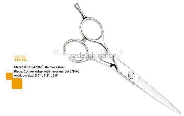 Hair salon professional scissor R8L left-hand cutting scissor